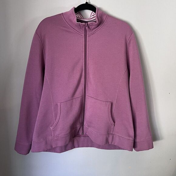 Orvis Tops - Orvis Long Sleeve Full Zip Sweatshirt Women's Size XL